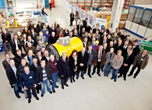 Visit of the polish Minister at the XFEL in Hambourg 2013