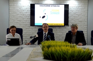 Na zdj. Agnieszka Szyszko, Czesław Renkiewicz i Zygmunt Szutkiewicz.