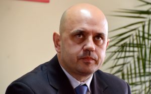 Na zdj. Grzegorz Gorlo, kandydat na prezydenta Suwałk.