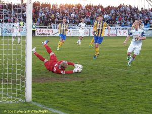 Wigry Suwalki - Arka Gdynia; I polowa; 03..V.2015