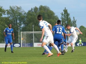Wigry Suwalki - Miedz Legnica; I polowa; 16.V.2015