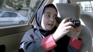 Kadr z filmu "Taxi Teheran".
