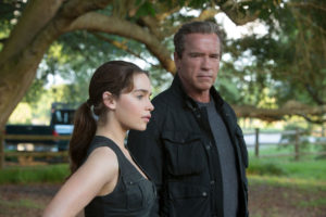 Na zdj. Arnold Achwarzenegger i Emilia Clarke.