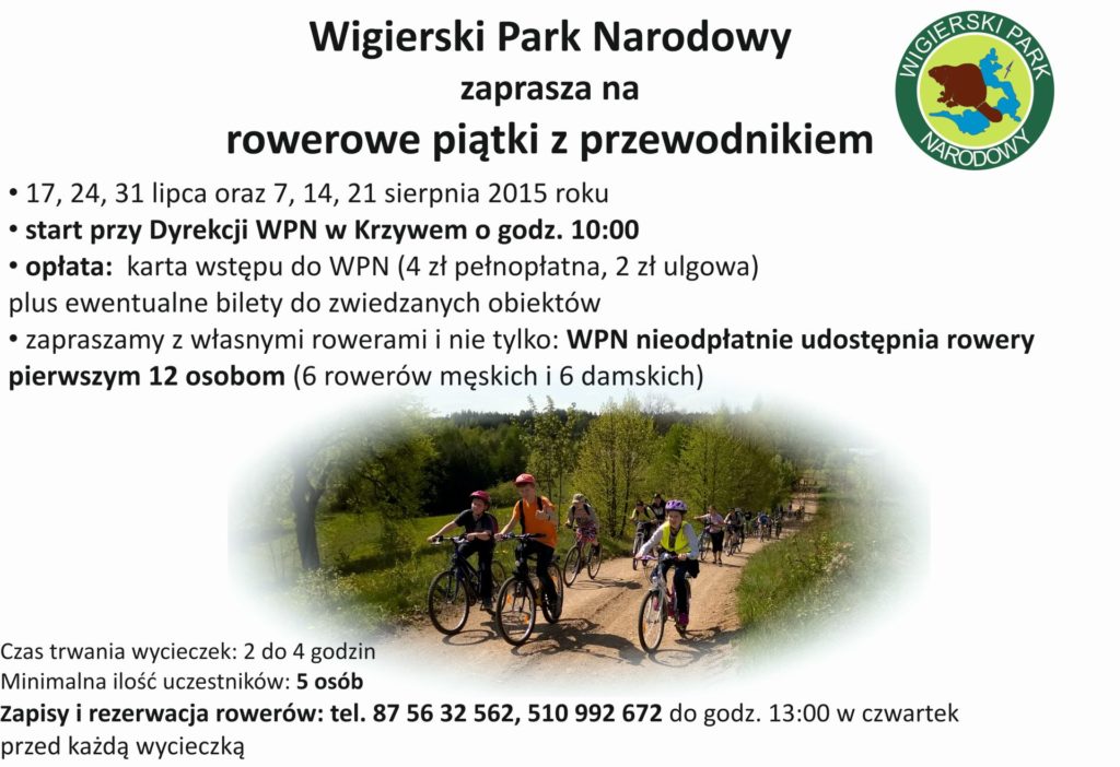wycieczki rowerowe zmniejszony