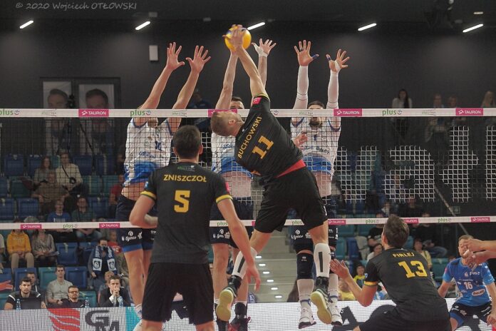 PlusLiga; Slepsk Malow - GKS K. 0:3 12 IX 2020 © W. Otlowski