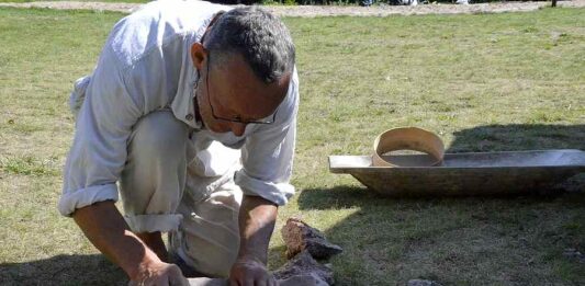 Studziany Las, Paweł Szymański, lepienie garnków