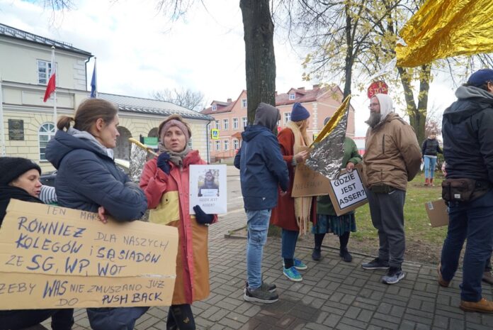 Sejny, Matki na granicę, kryzys emigracyjny, uchodźcy, stan wyjątkowy, protest, Miejsce dzieci nie jest w lesie, granica polsko-białoruska